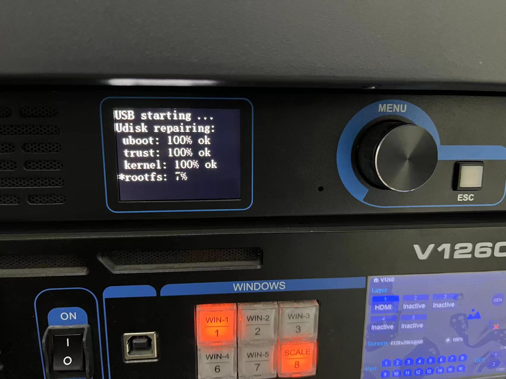诺瓦视频控制器卡LOGO问题 U盘刷机 - 第2张图片